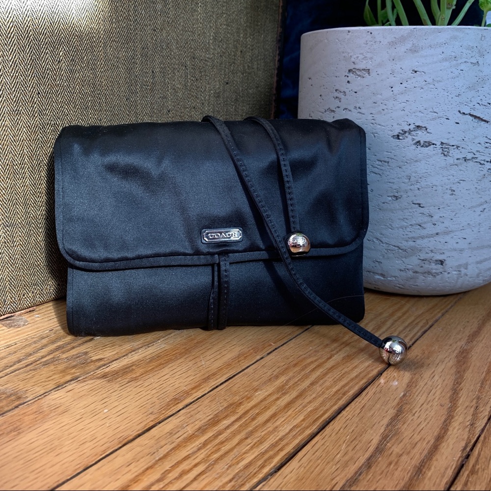 Coach Satin Travel Jewelry Roll